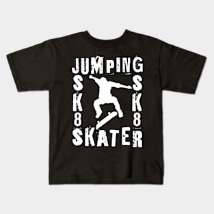 Jumping Skater Kids T-Shirt